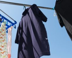 洗濯　ほこり　防止　ホコリの取り方